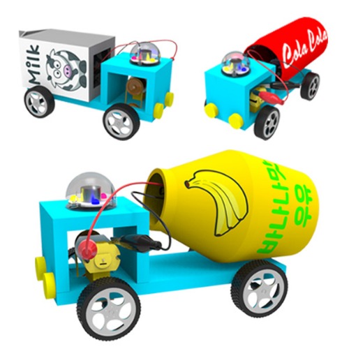 재활용 동력전달 트럭 만들기 (일반형/ LED형)-1인용/ 5인용